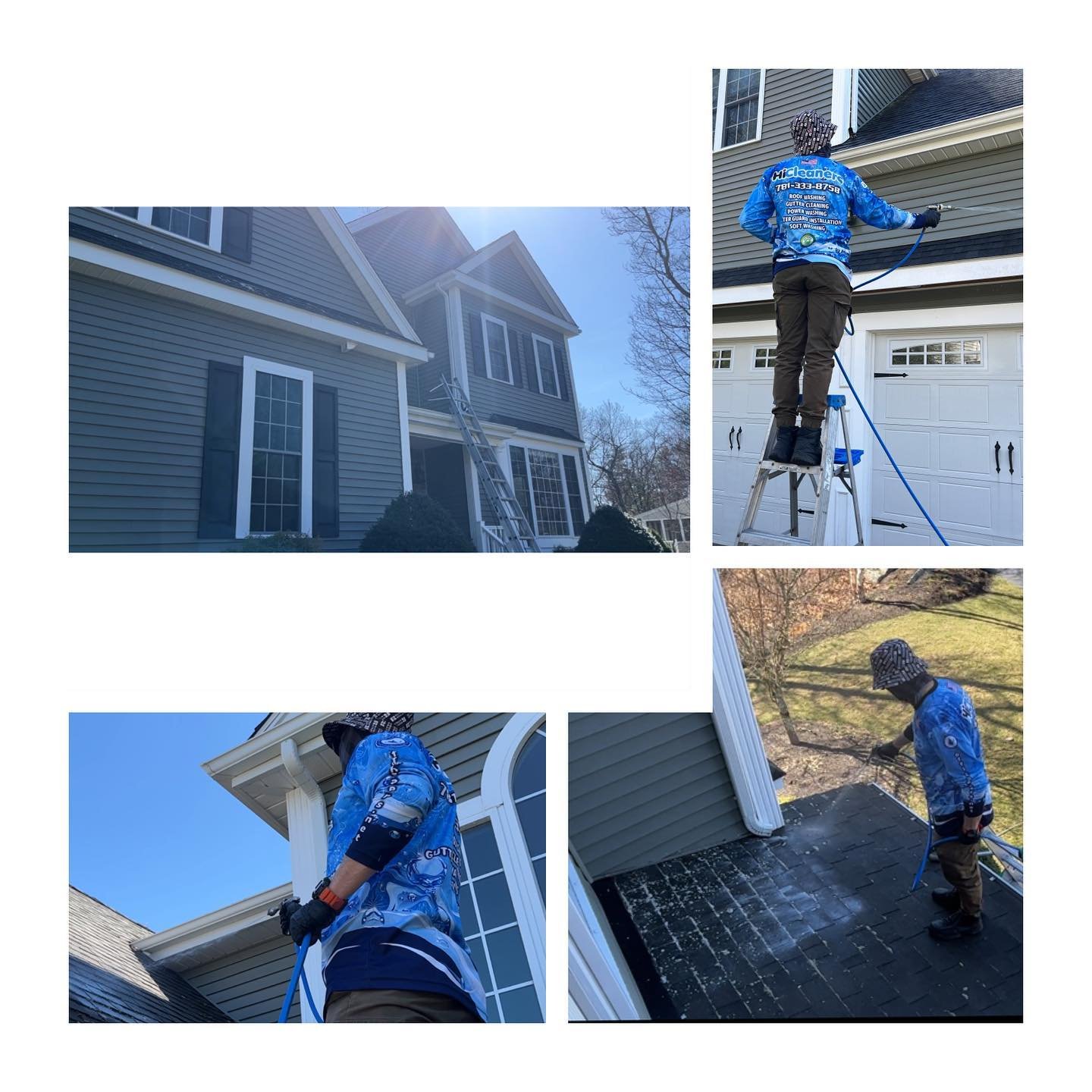 Roof Soft Washing and Exterior House Cleaning